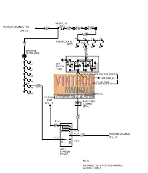 international 4200 series power distribution box|SERVICE MANUAL .